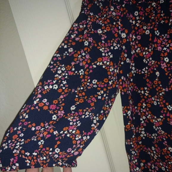 $88⬇NEW MK | off the shoulder floral blouse - Picture 2 of 4